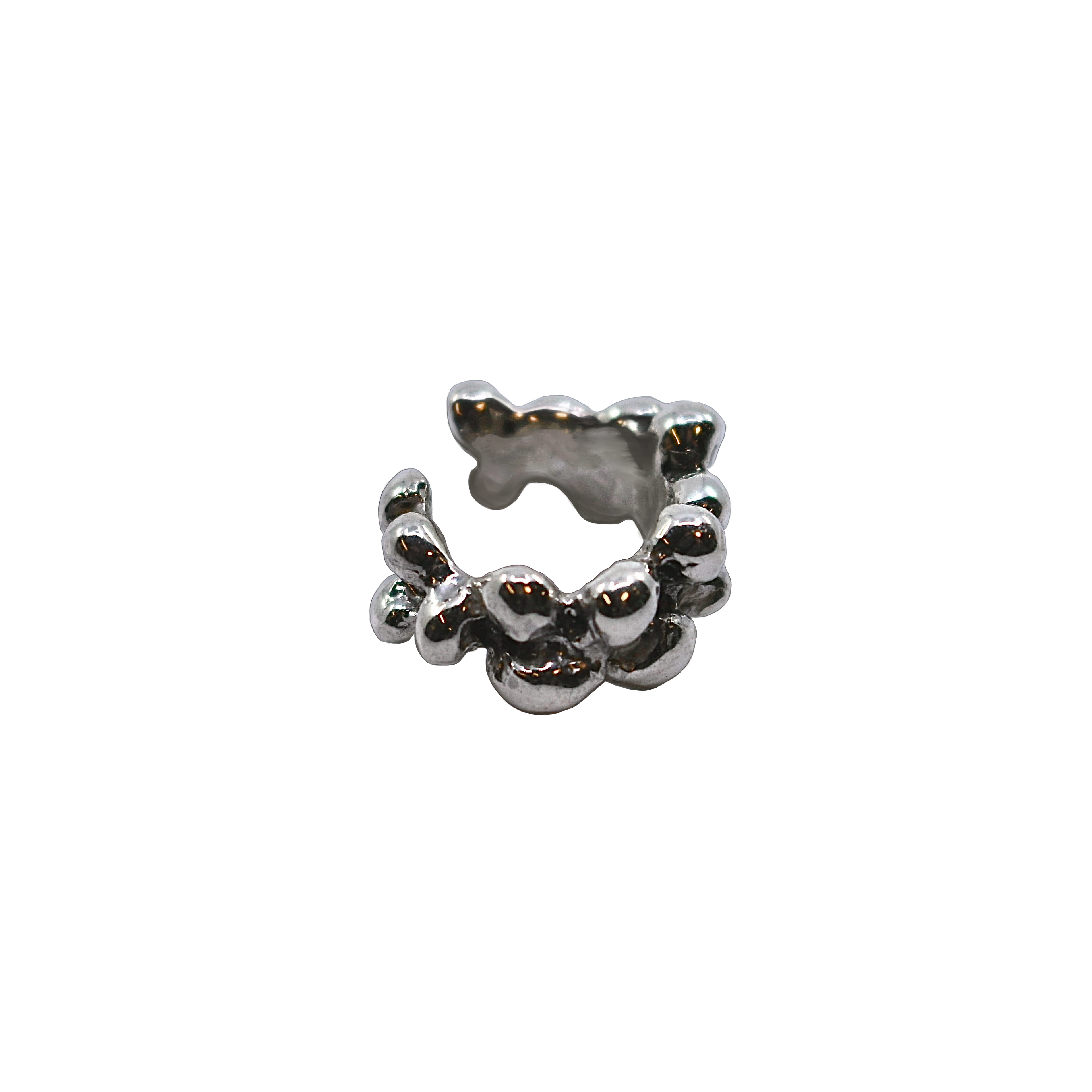 Charcoal - Ear cuff